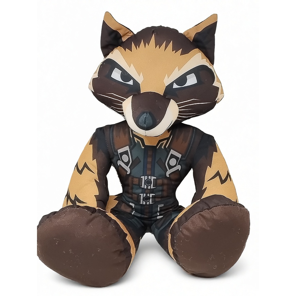 Marvel Rocket Raccoon Plush 26 Inch Stuffed Animal Guardians Galaxy Toy Softie